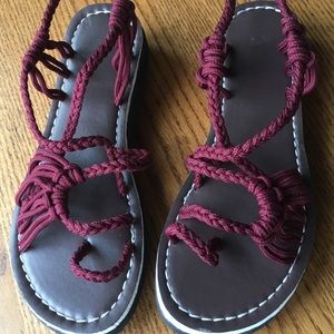 FREE with Purchase!! NWOT String Sandals 39